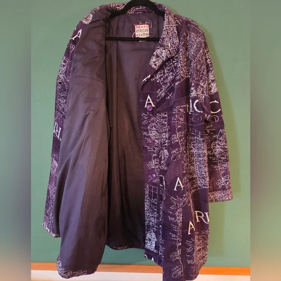 Map of Africa- Swing Coat-African Star - Picture 3 of 6